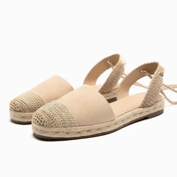 ESPADRILLES LACE UP - Picture 1 of 10